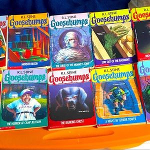 Vintage Goosebumps Books